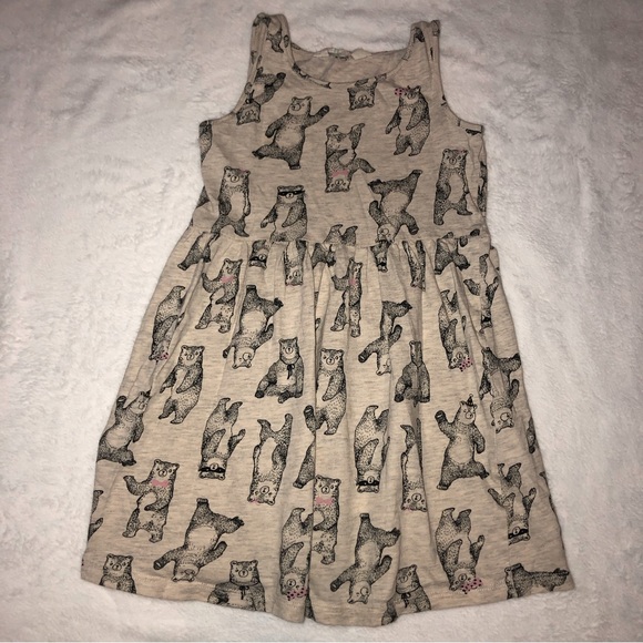 H&M Dresses Brown Bear Dress Poshmark